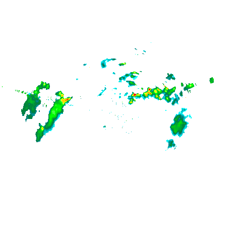 Rain radar, 480km range, 1:15am
